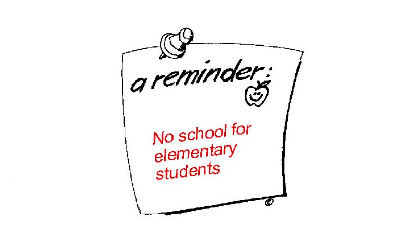 No school for Elementary Students