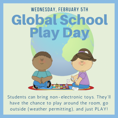 Global Day of Play! Meadow Ridge Elementary School